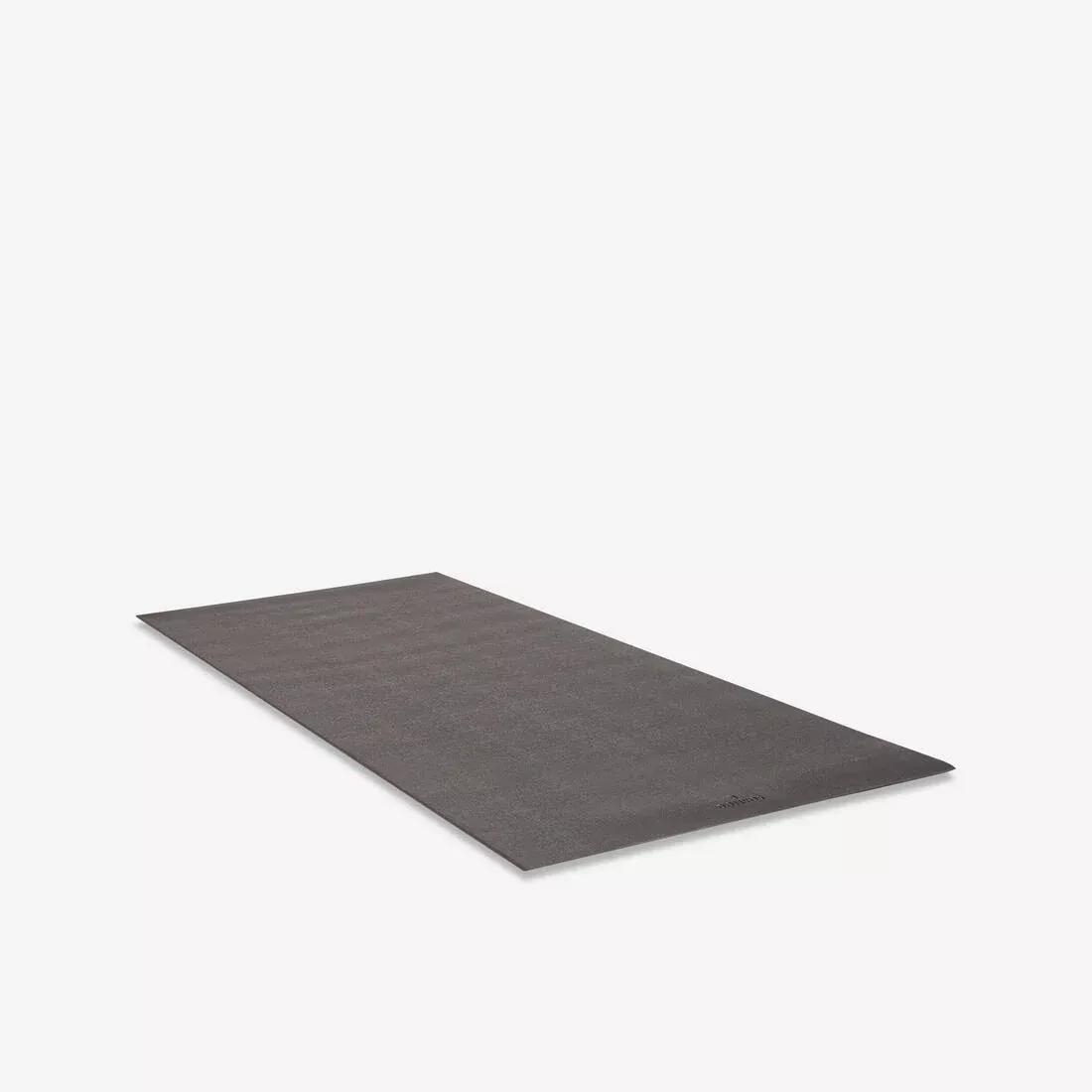 DOMYOS - Protective Floor Mat For Fitness Material , Black