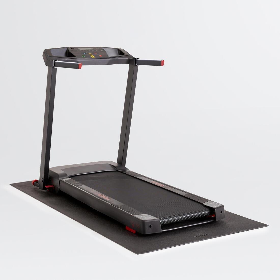 Protective Floor Mat For Fitness Material , Black, No Color, large image number 2