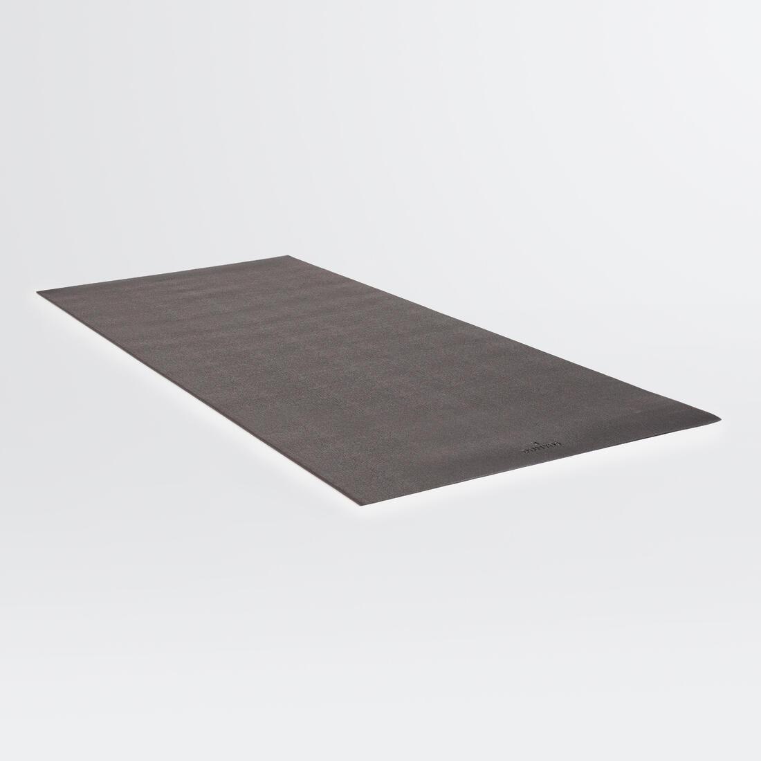 DOMYOS - Floor Protection Mat For Fitness Equipment, Black