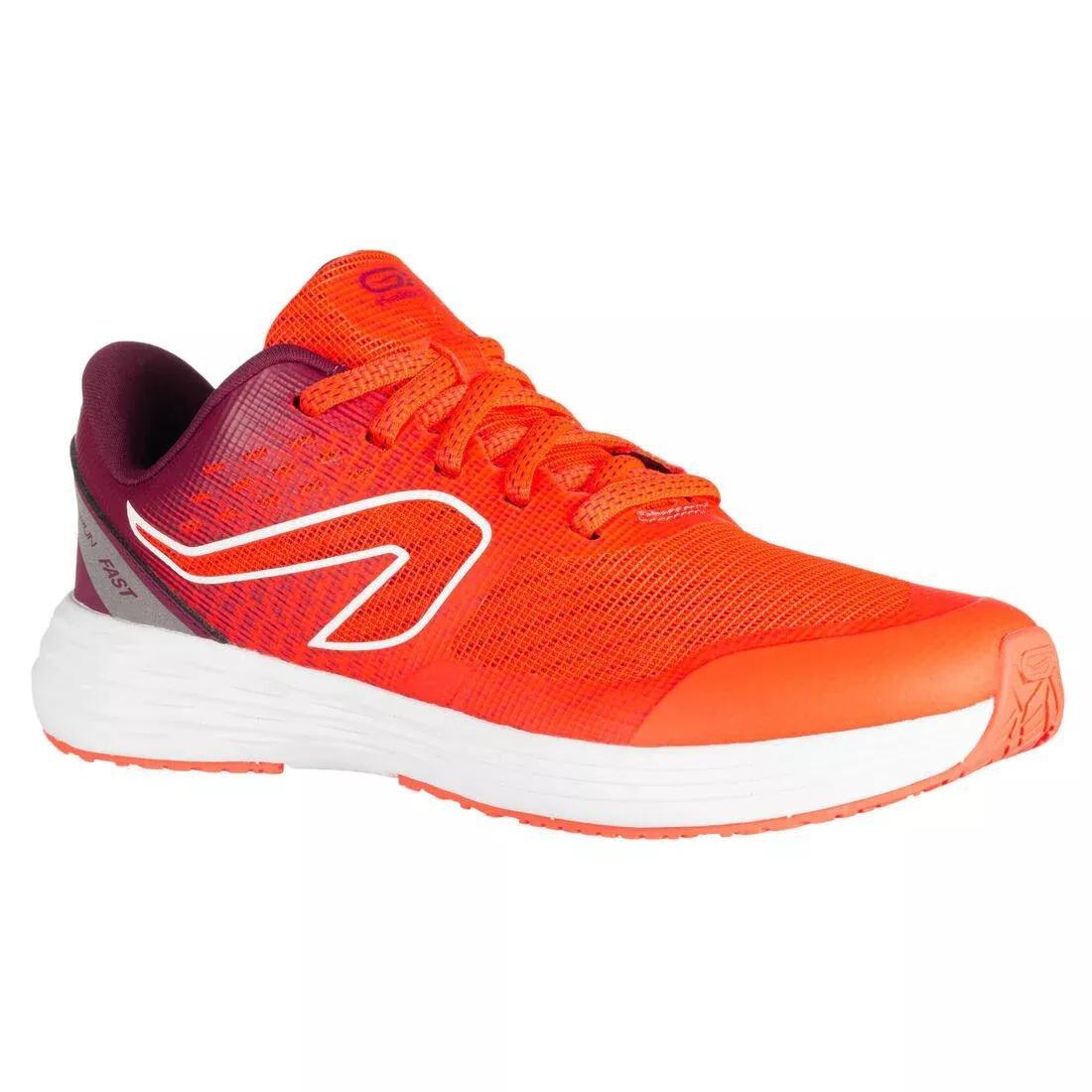 AT 500 KIPRUN FAST KIDS' ATHLETICS SHOES, comet blue, No Color, medium