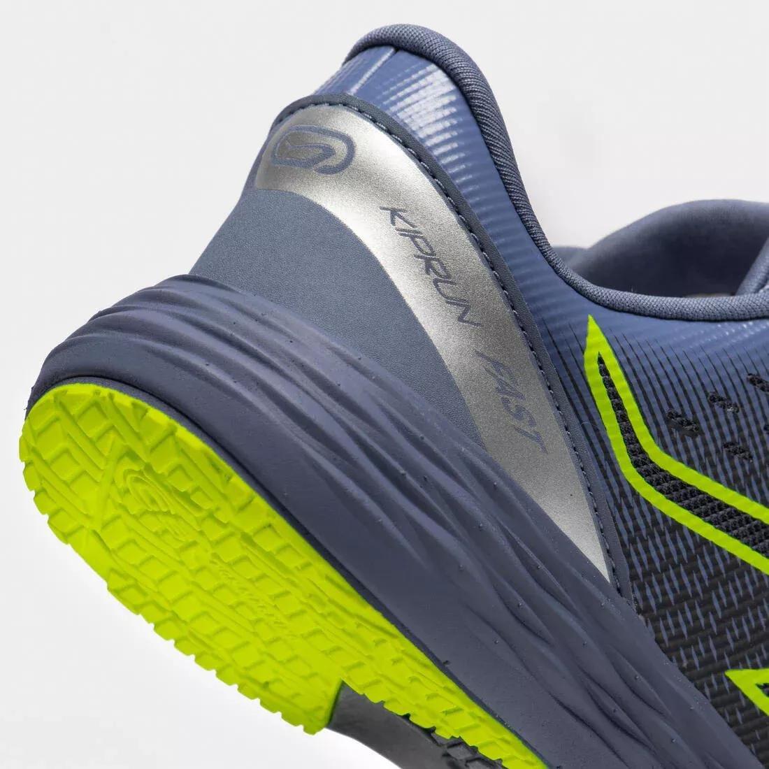 AT 500 KIPRUN FAST KIDS' ATHLETICS SHOES, comet blue, No Color, large image number 4