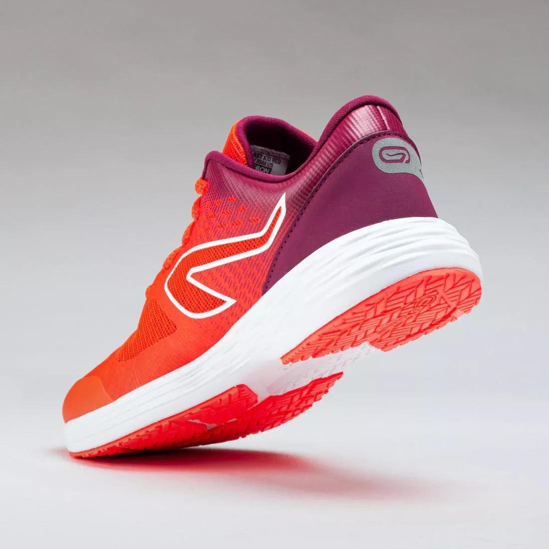 AT 500 KIPRUN FAST KIDS' ATHLETICS SHOES, comet blue, No Color, large image number 7