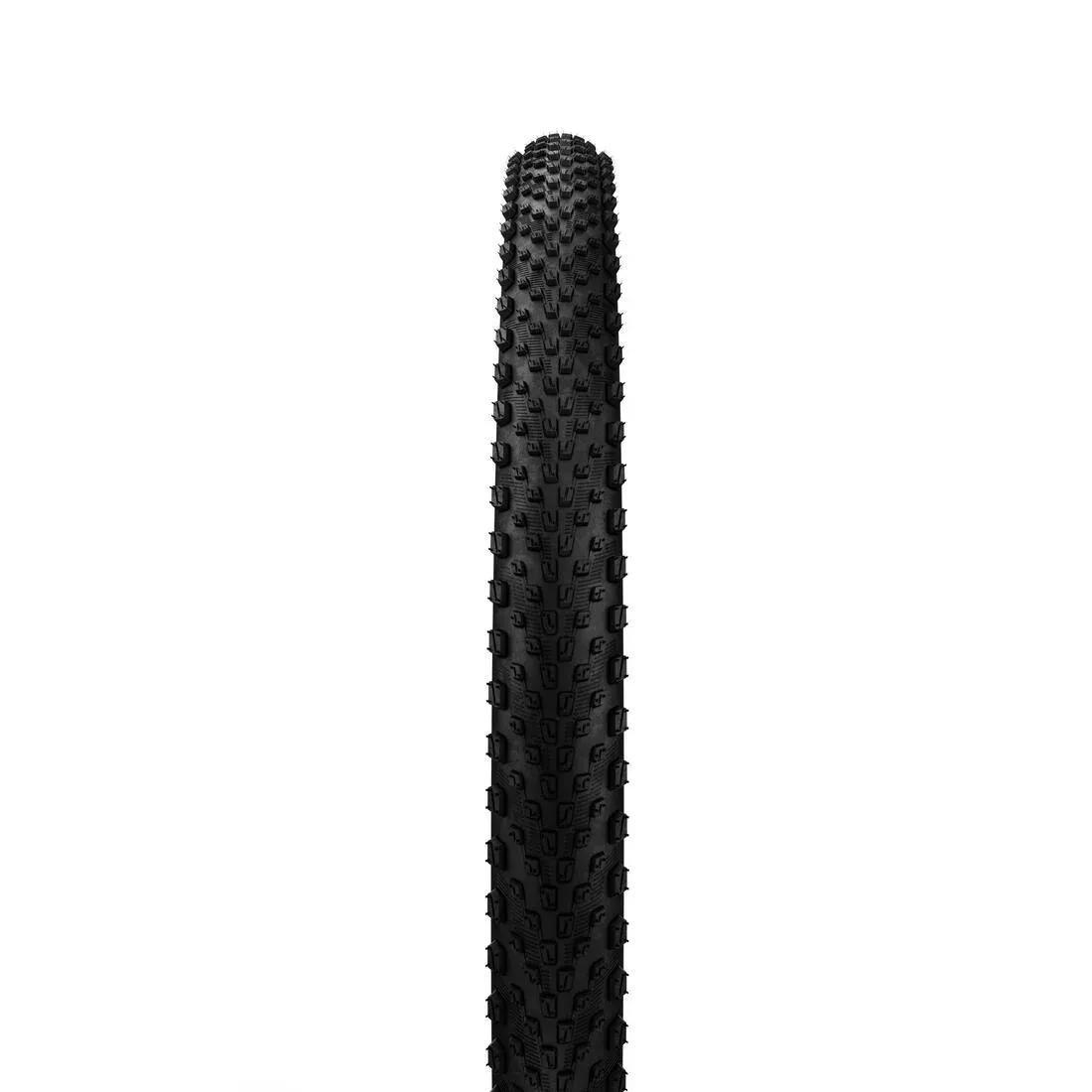 BLACK 29 x 2.30 Mountain Biking Cross-Country Tyre XC Fast 500, No Color, large image number 1