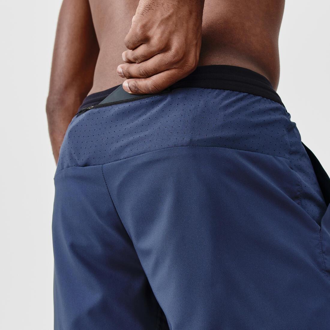 Mens Running Breathable Shorts Dry+, Black, No Color, medium