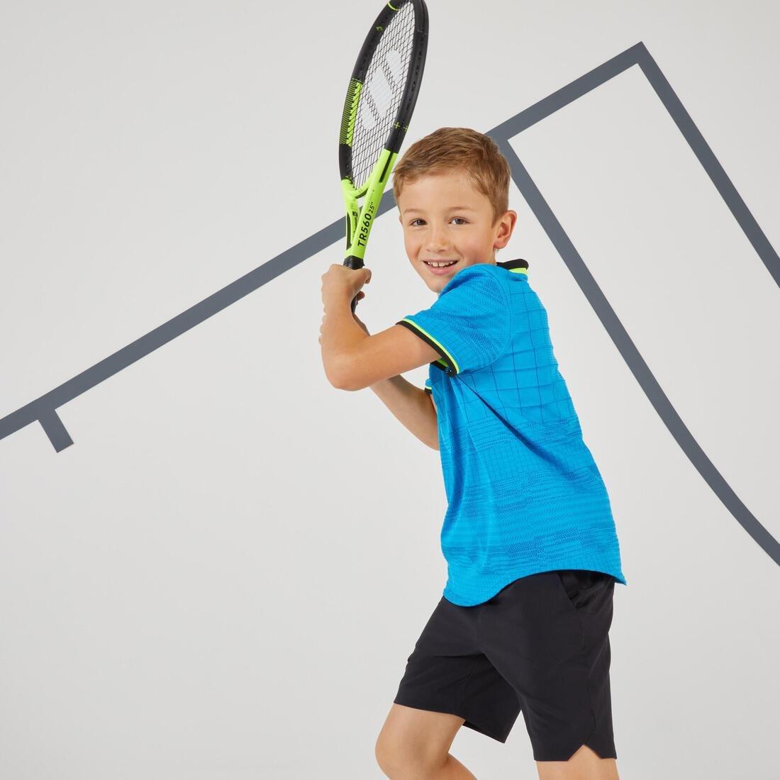 Kids Unisex Tennis T-Shirt - Tts900, Red, , large image number 14