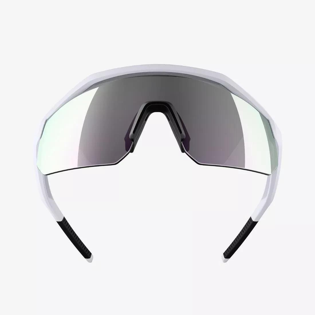 Adults Cycling Glasses Perf 500 Light Category 3, White, No Color, medium