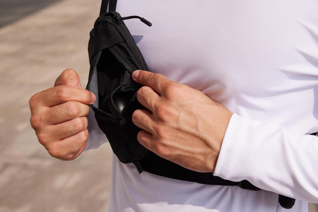 2-Position Running Bag, Black, No Color, large image number 14