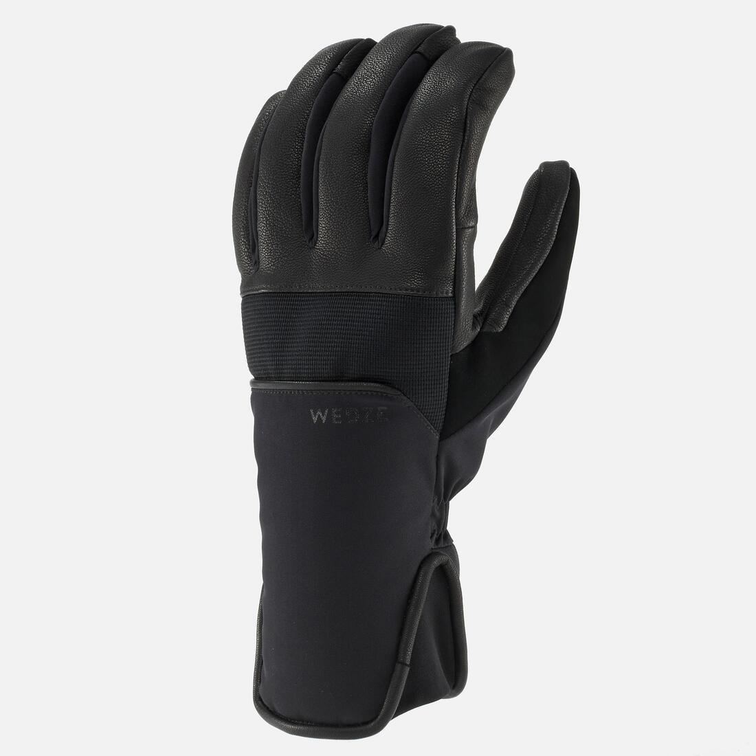 ASPHALT BLUE Adult Ski Gloves 500 Sport, , large image number 3