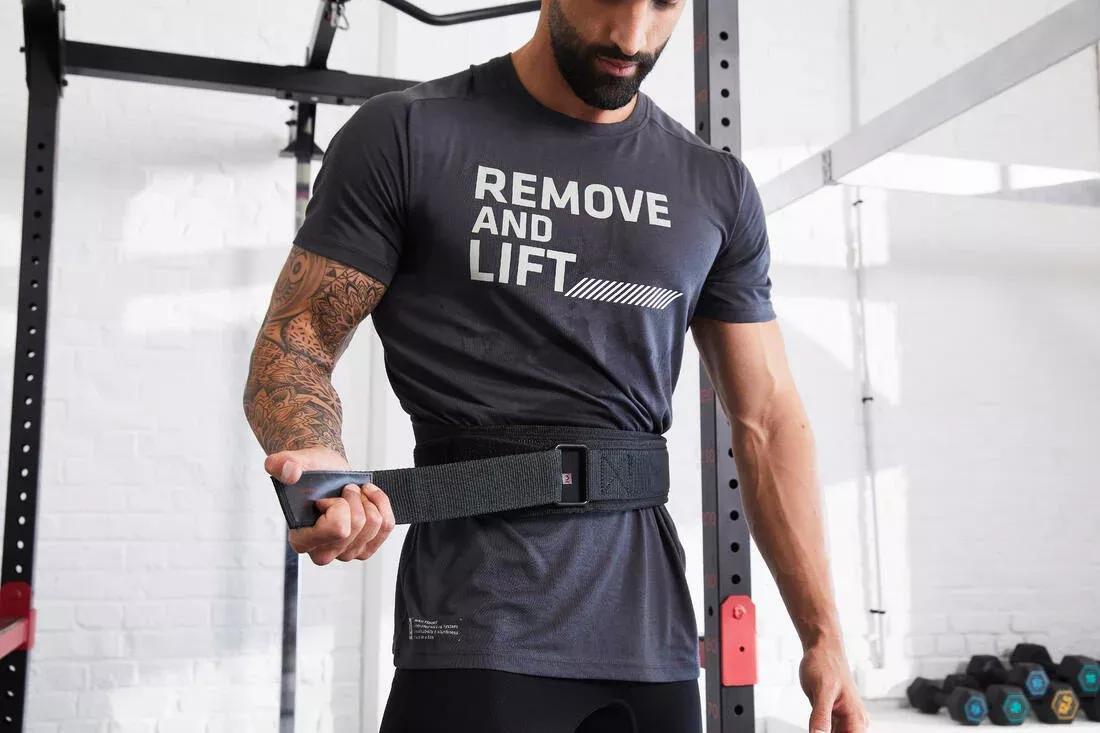 Weight Lifting Belt, Black, , large image number 8