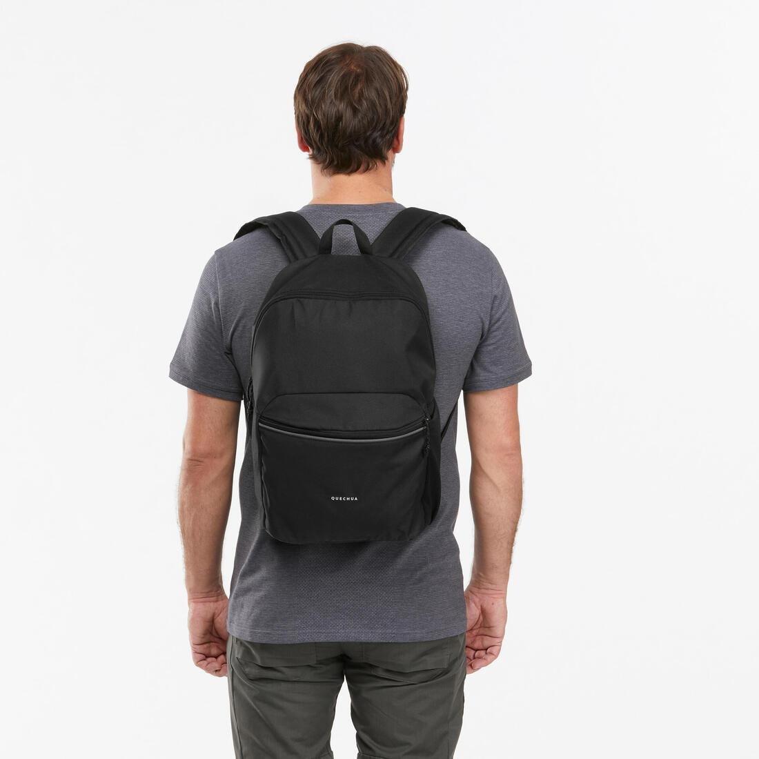 QUECHUA - Hiking Backpack Nh Escape100 , Black