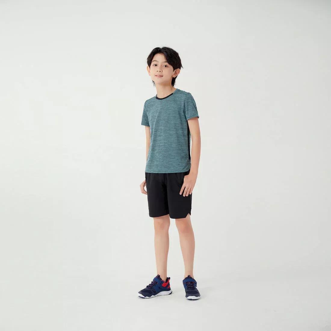 Kids Breathable Shorts 500, Grey, , large image number 11