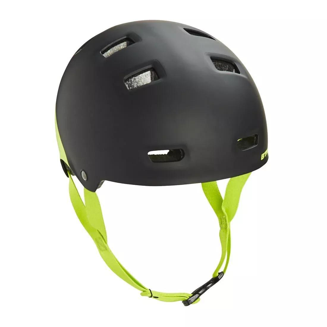 BTWIN - Kids Cycling Helmet Teen 520, Yellow