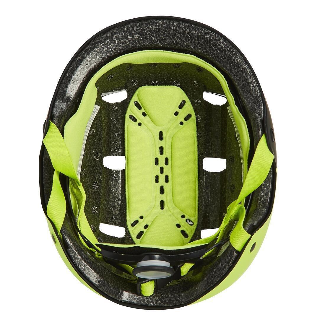 BTWIN - Kids Cycling Helmet Teen 520, Yellow