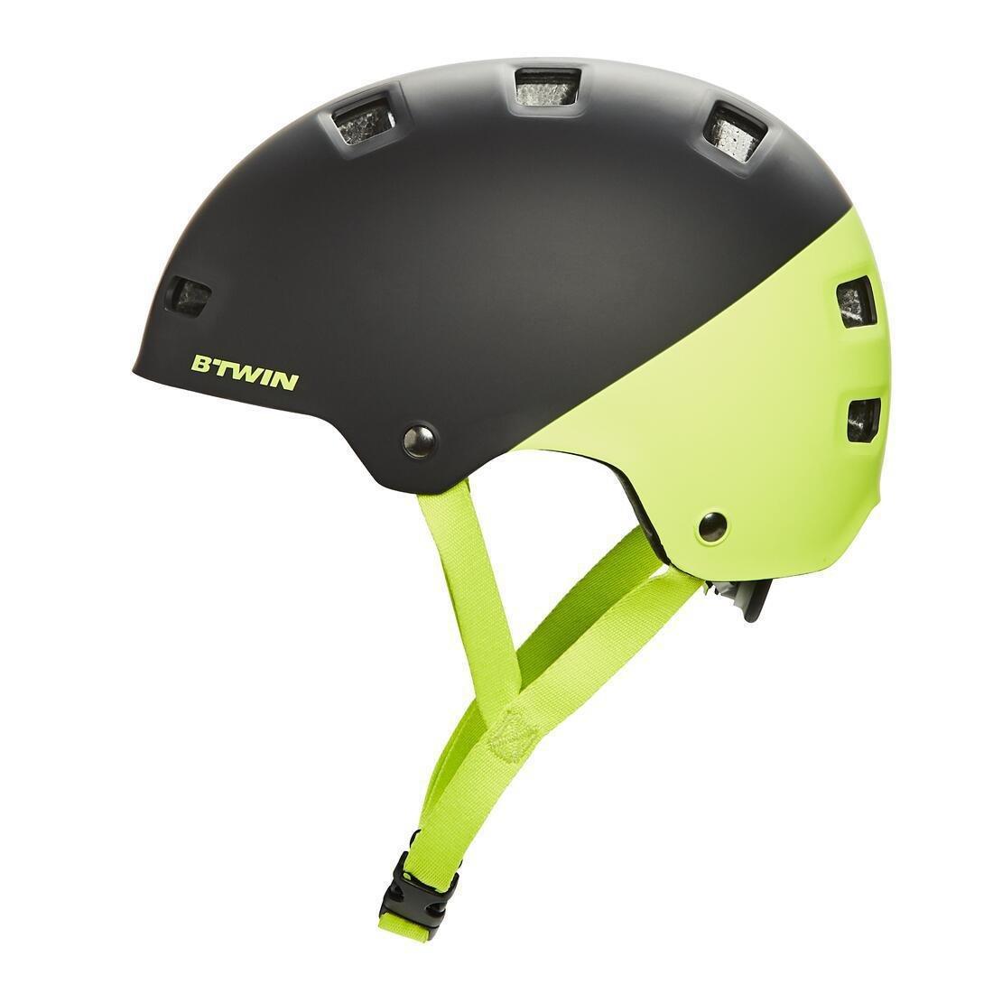 Kids Cycling Helmet Teen 520, Yellow, , large image number 4