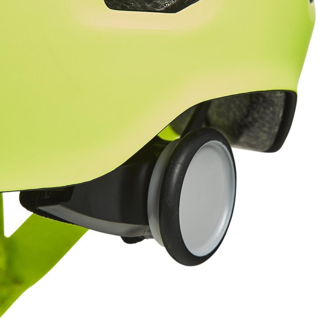 Kids Cycling Helmet Teen 520, Yellow, , large image number 6