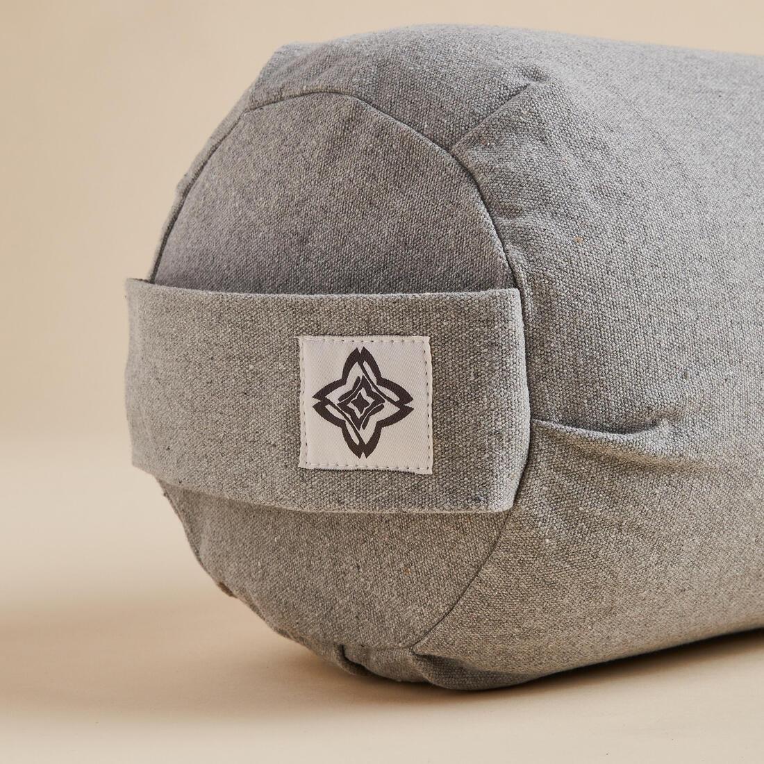 Yoga Bolster, Grey, No Color, large image number 3