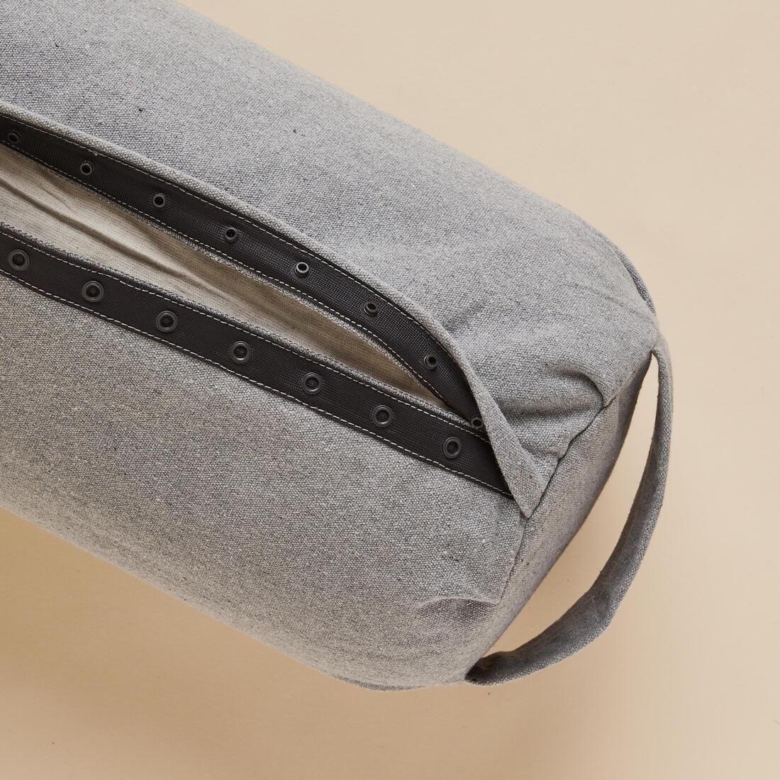 Yoga Bolster, Grey, No Color, large image number 4