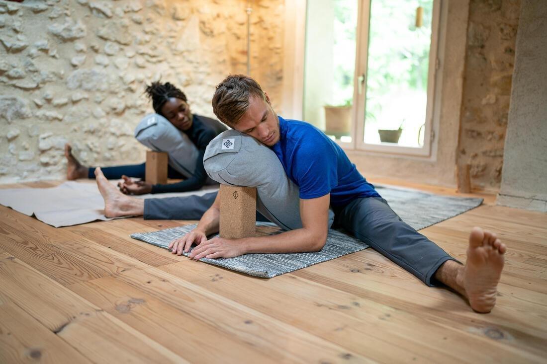 Yoga Bolster, Grey, No Color, large image number 6
