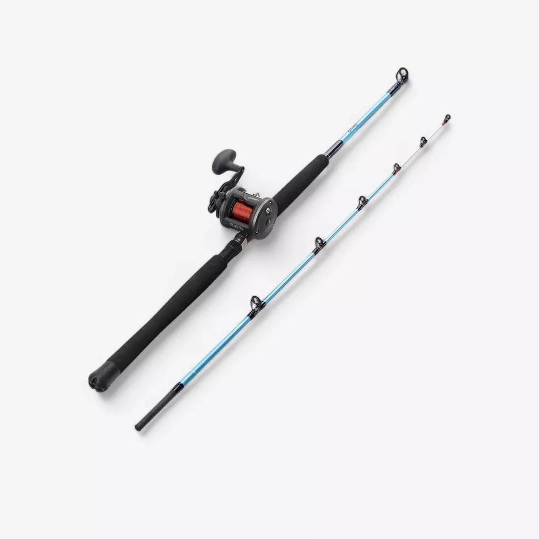 Trailing And Sea Fishing COMBO - COMBO Game-100 190 10/12 Lbs, Navy, No Color, medium