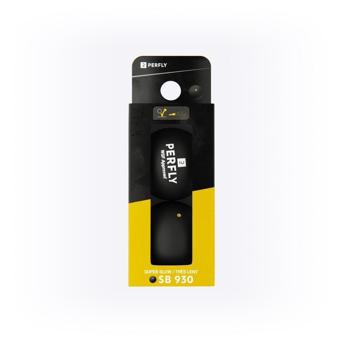 Sb 930 Squash Ball Pack Of 2 ,Yellow Dot, No Color, large image number 0