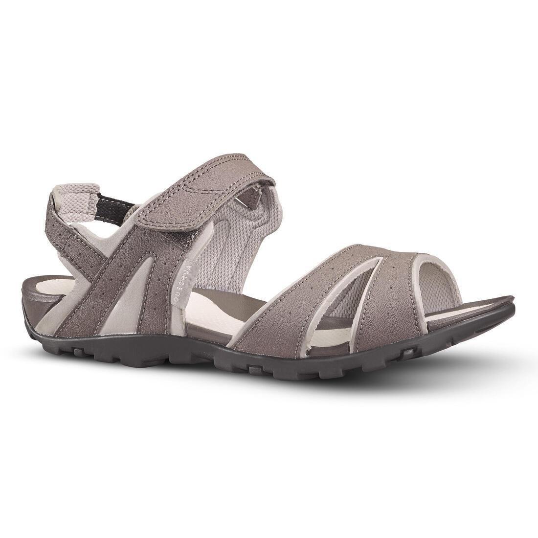 Womens Walking Sandals - Nh100, Brown, , large image number 0