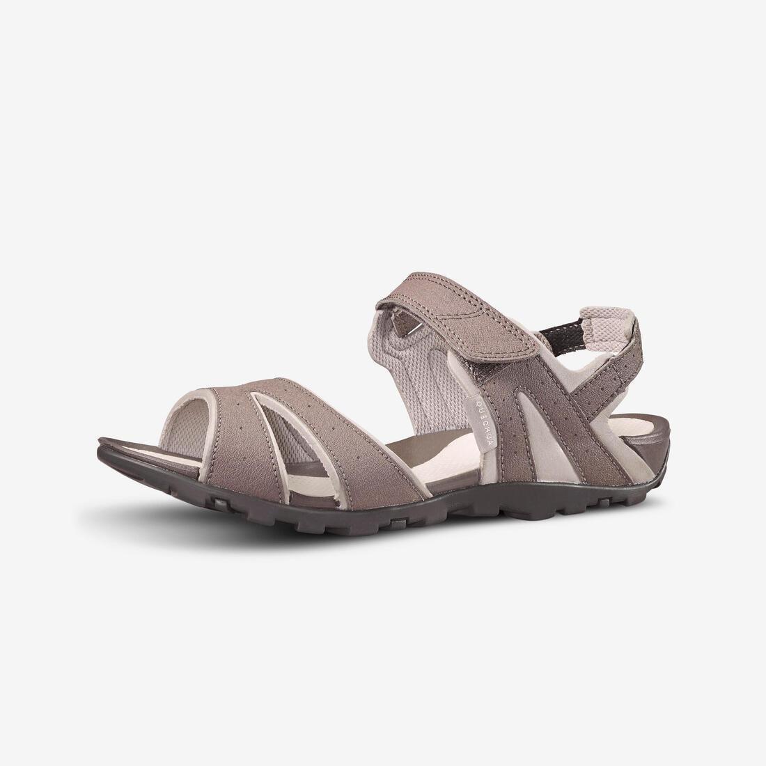 Womens Walking Sandals - Nh100, Brown, , large image number 1