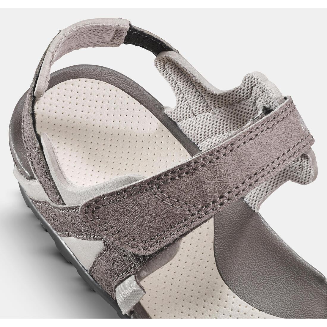 Womens Walking Sandals - Nh100, Brown, , large image number 6