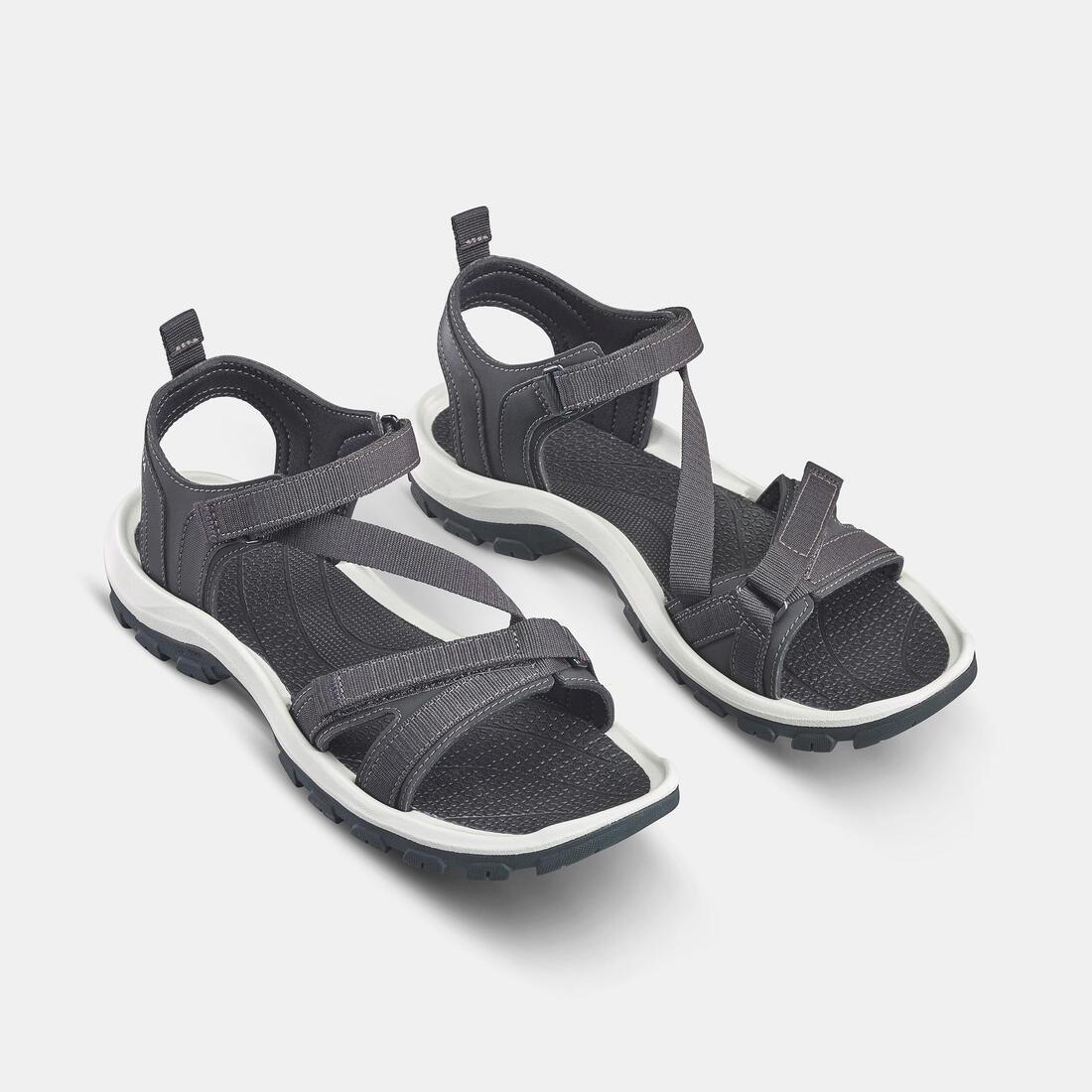 Women Hiking Sandals Nh110, Black, , large image number 4