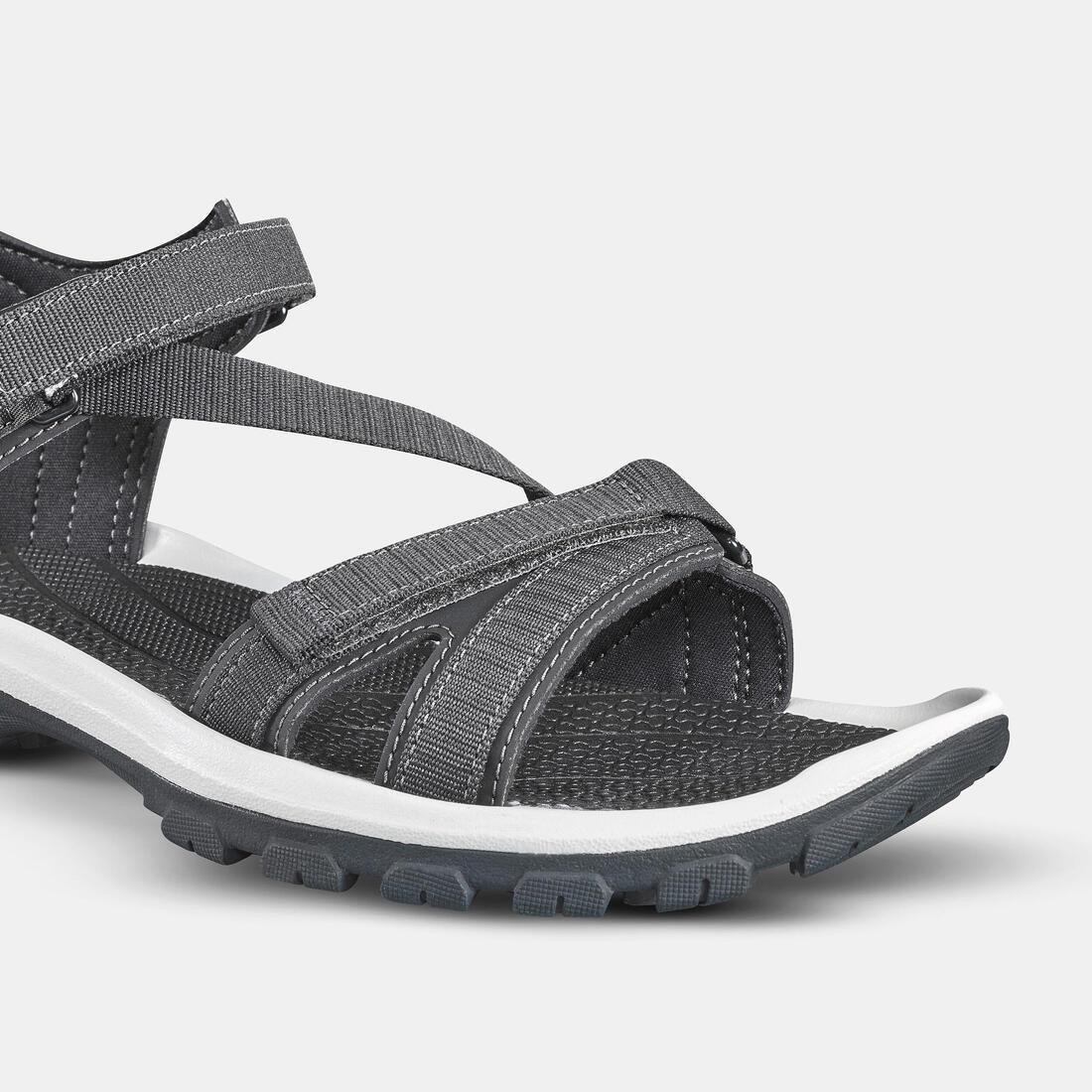 Women Hiking Sandals Nh110, Black, , large image number 5
