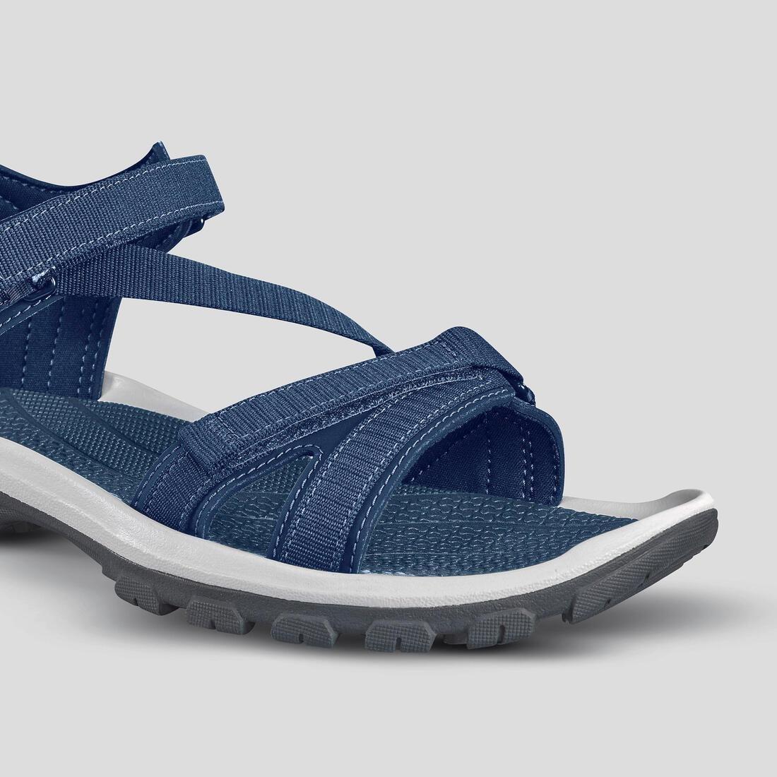 Women Hiking Sandals Nh110, Black, , large image number 14