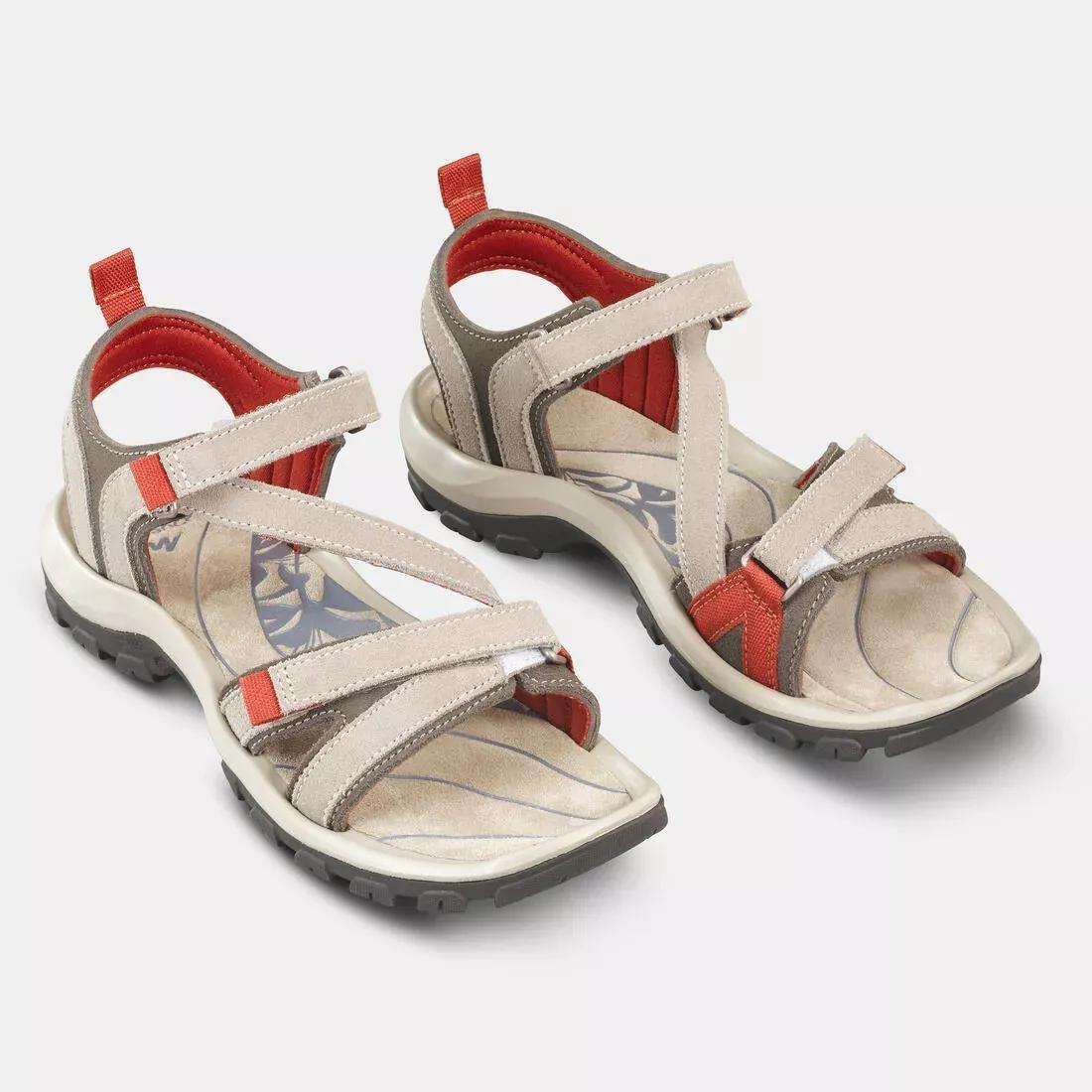 Womens Walking Sandals - Nh120, Brown, , large image number 5