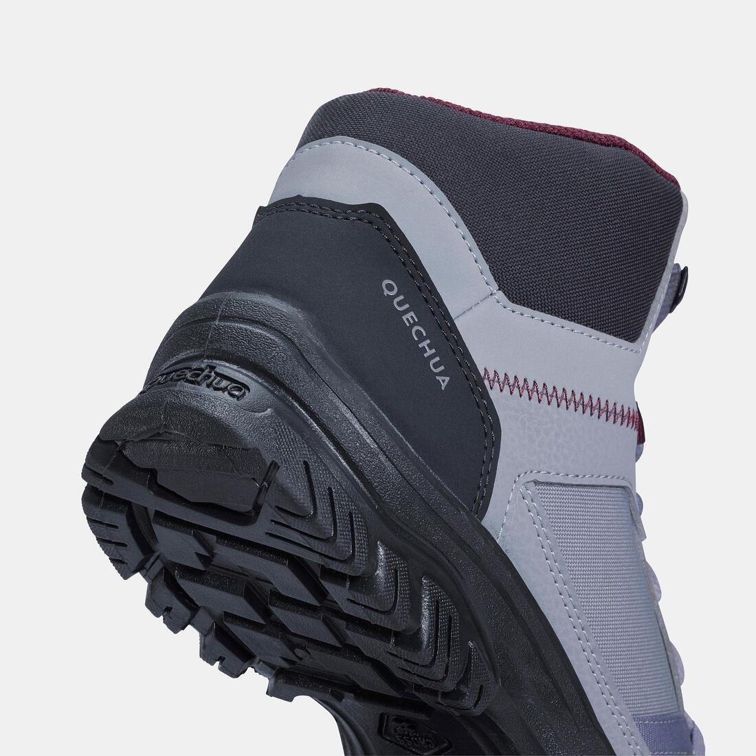Women Hiking Boots - Nh100 Mid, Grey, , large image number 6
