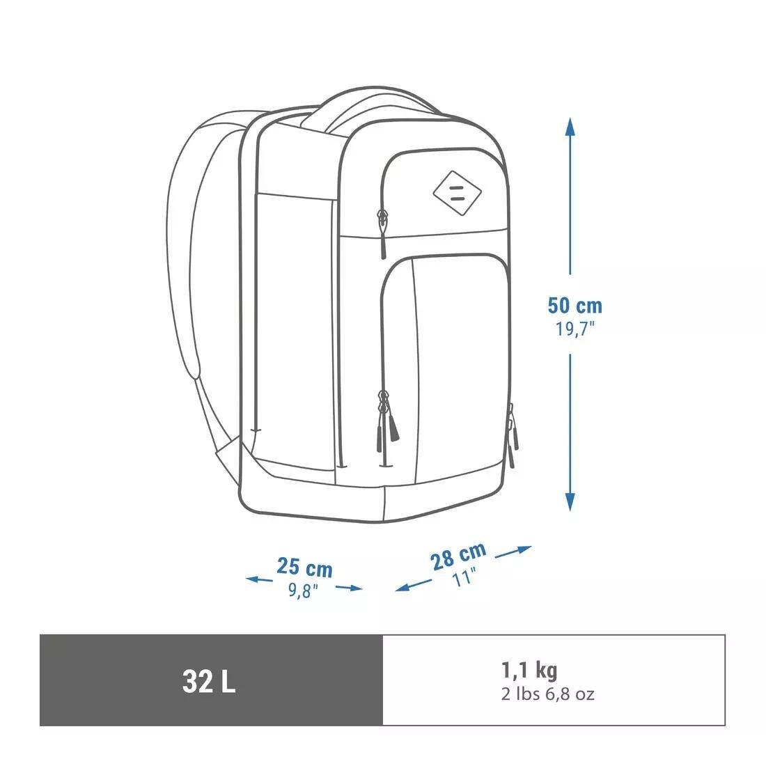 BLACK Hiking backpack 32L - NH Escape 500, No Color, large image number 3