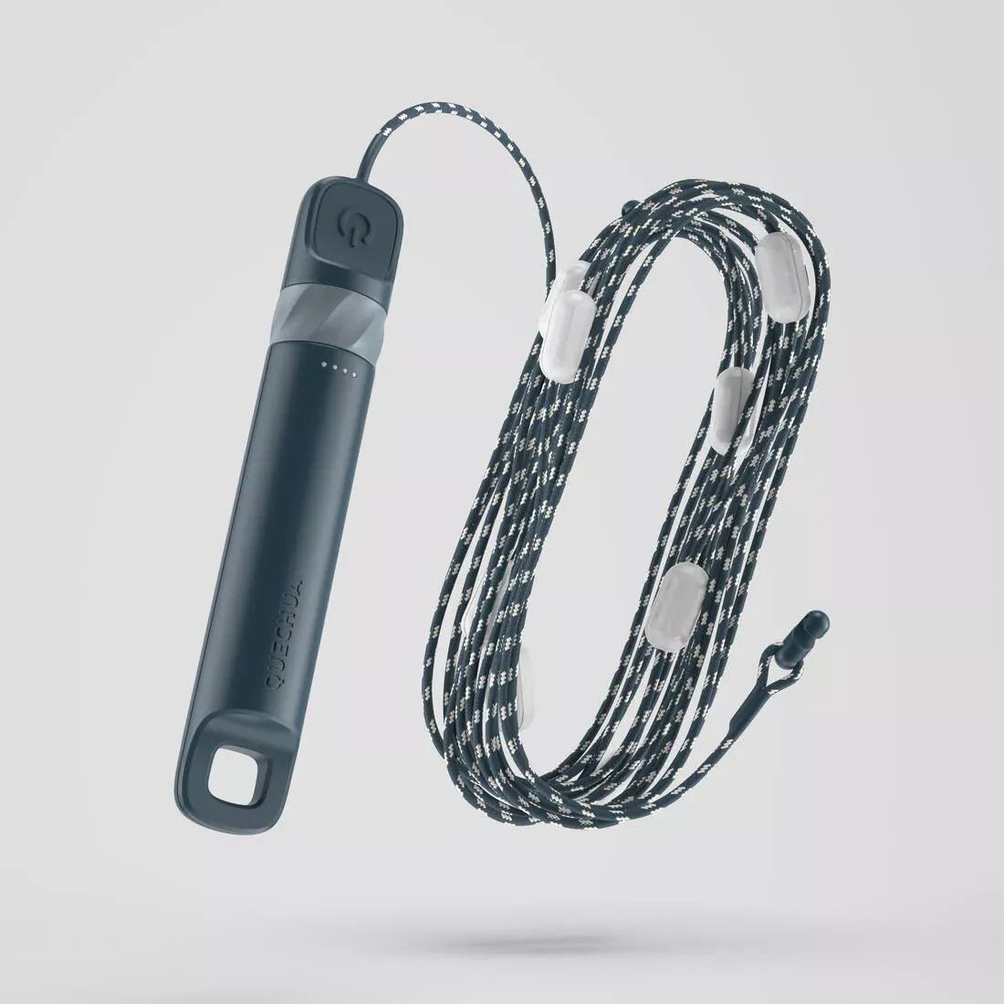 200LM IPX4 Rechargeable Camping String Lights, Blue, No Color, medium