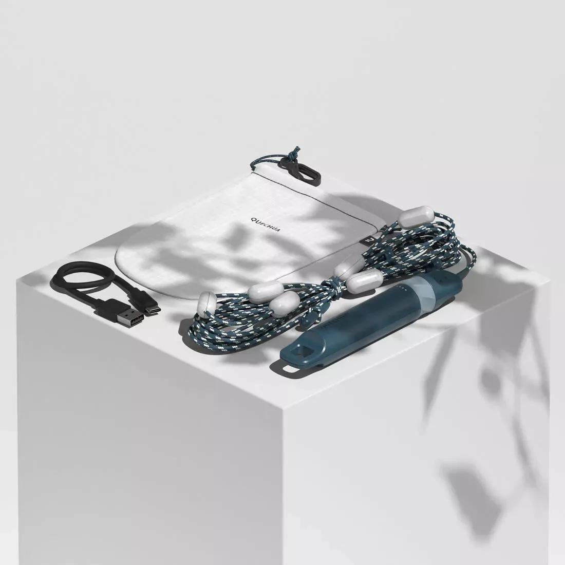 200LM IPX4 Rechargeable Camping String Lights, Blue, No Color, large image number 10