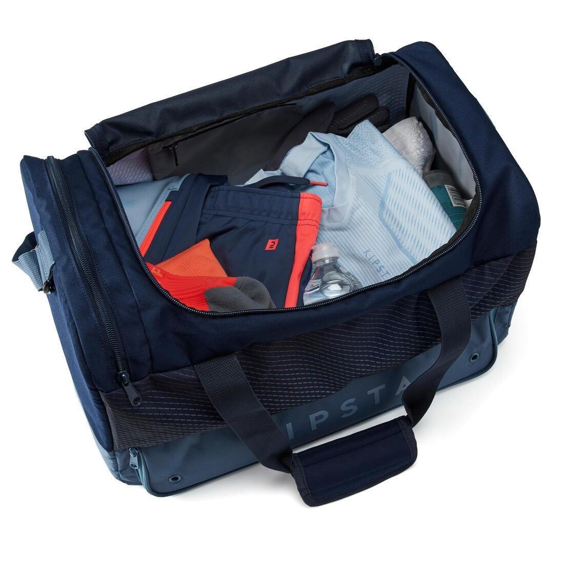 KIPSTA--BAG HARDCASE 45L GREY BLUE, No Color, large image number 4