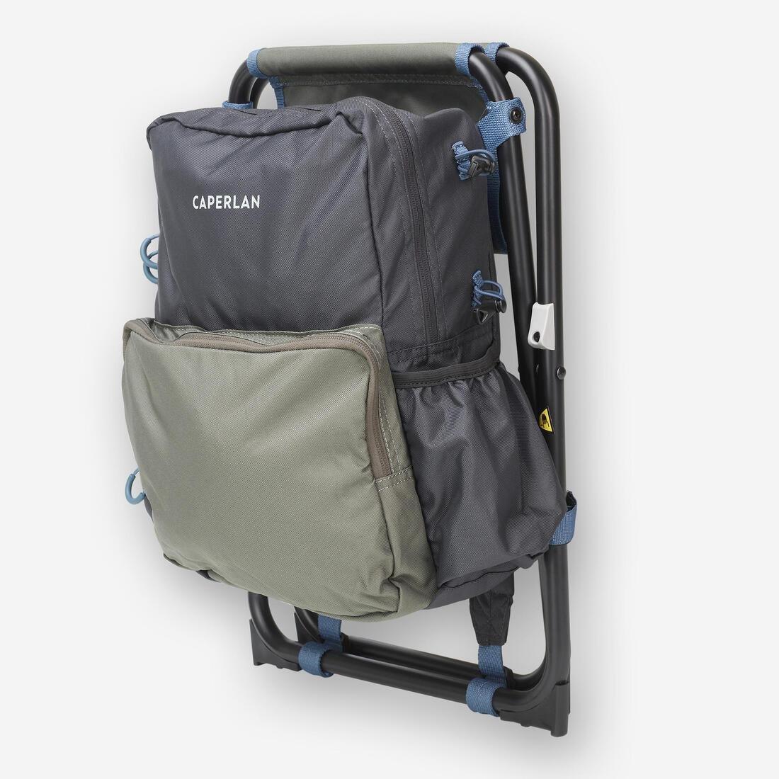 Folding Fishing Seat - Essenseat 100 Travel, Green, No Color, medium