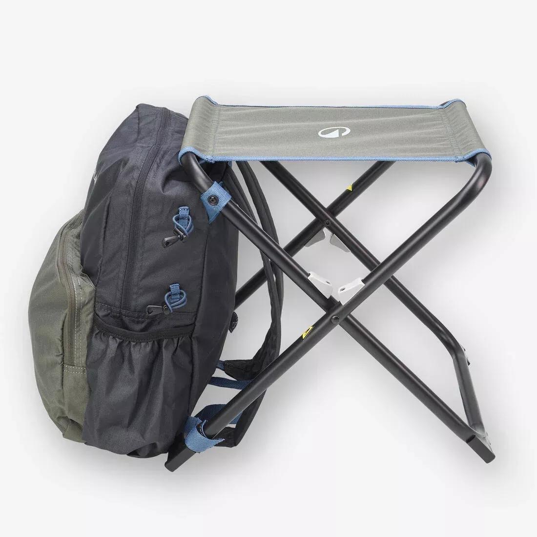 Folding Fishing Seat - Essenseat 100 Travel, Green, No Color, medium