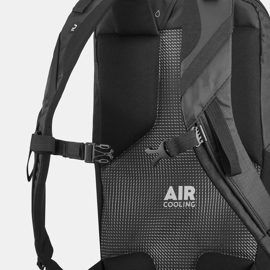 Mountain Hiking Backpack 20L - Mh100, Black, No Color, large image number 10