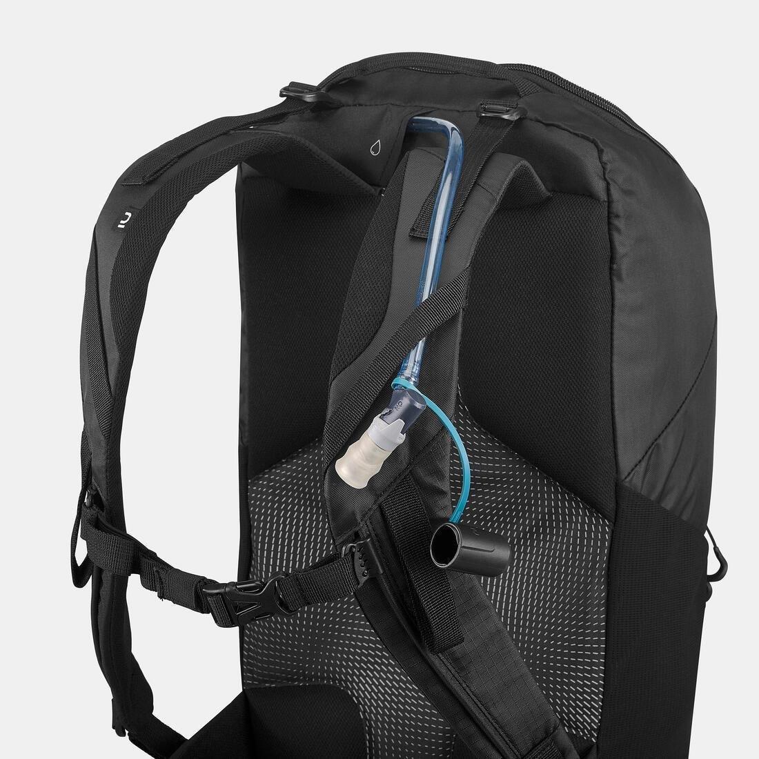 Mountain Hiking Backpack 20L - Mh100, Black, No Color, large image number 11