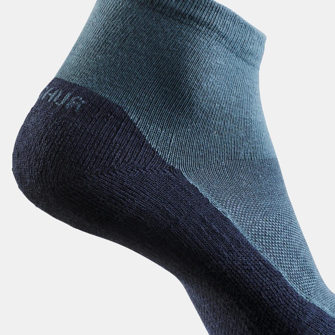 QUECHUA - Sock Hike 50 Mid - Pack Of 2 Pairs, Grey