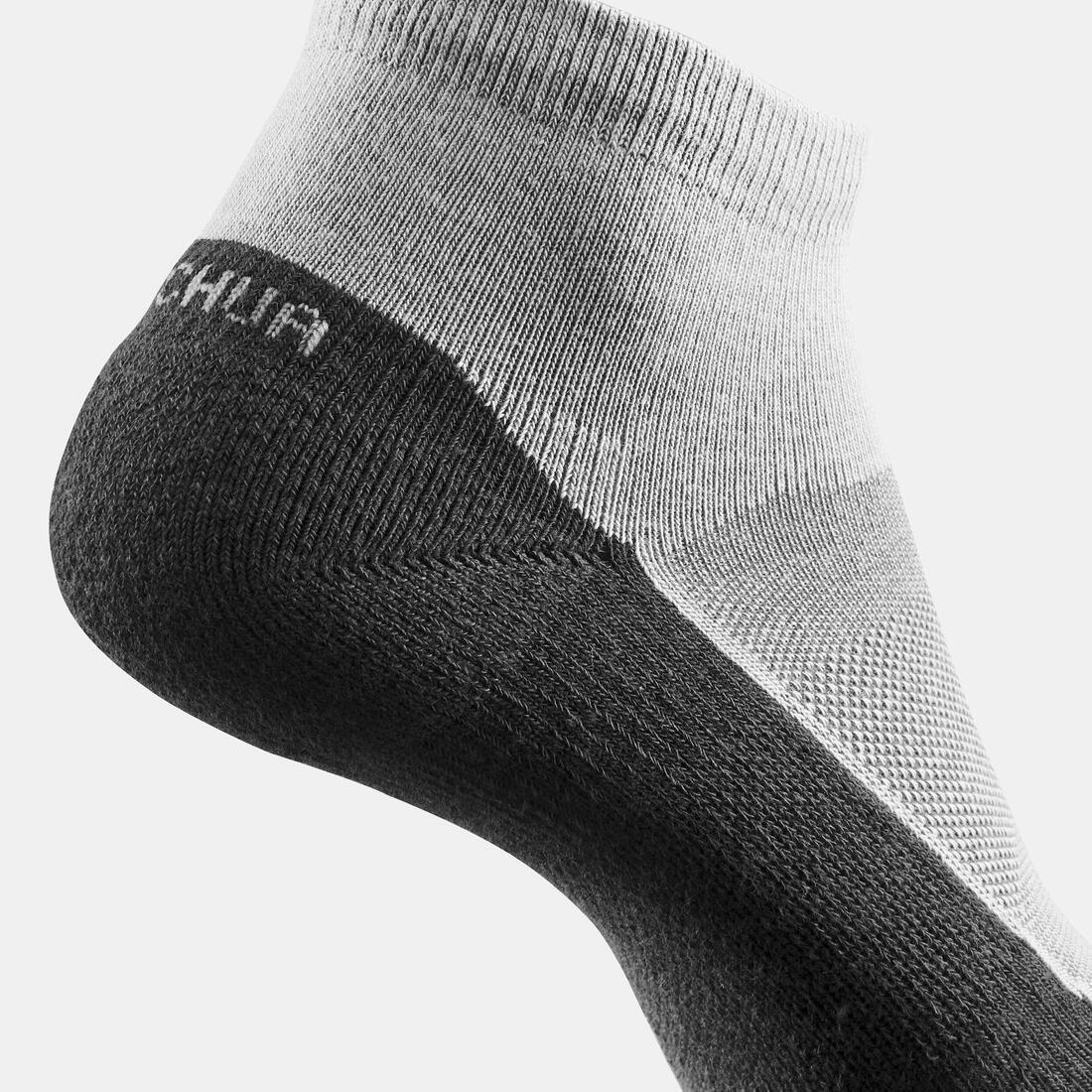 QUECHUA - Sock Hike 50 Mid - Pack Of 2 Pairs, Grey