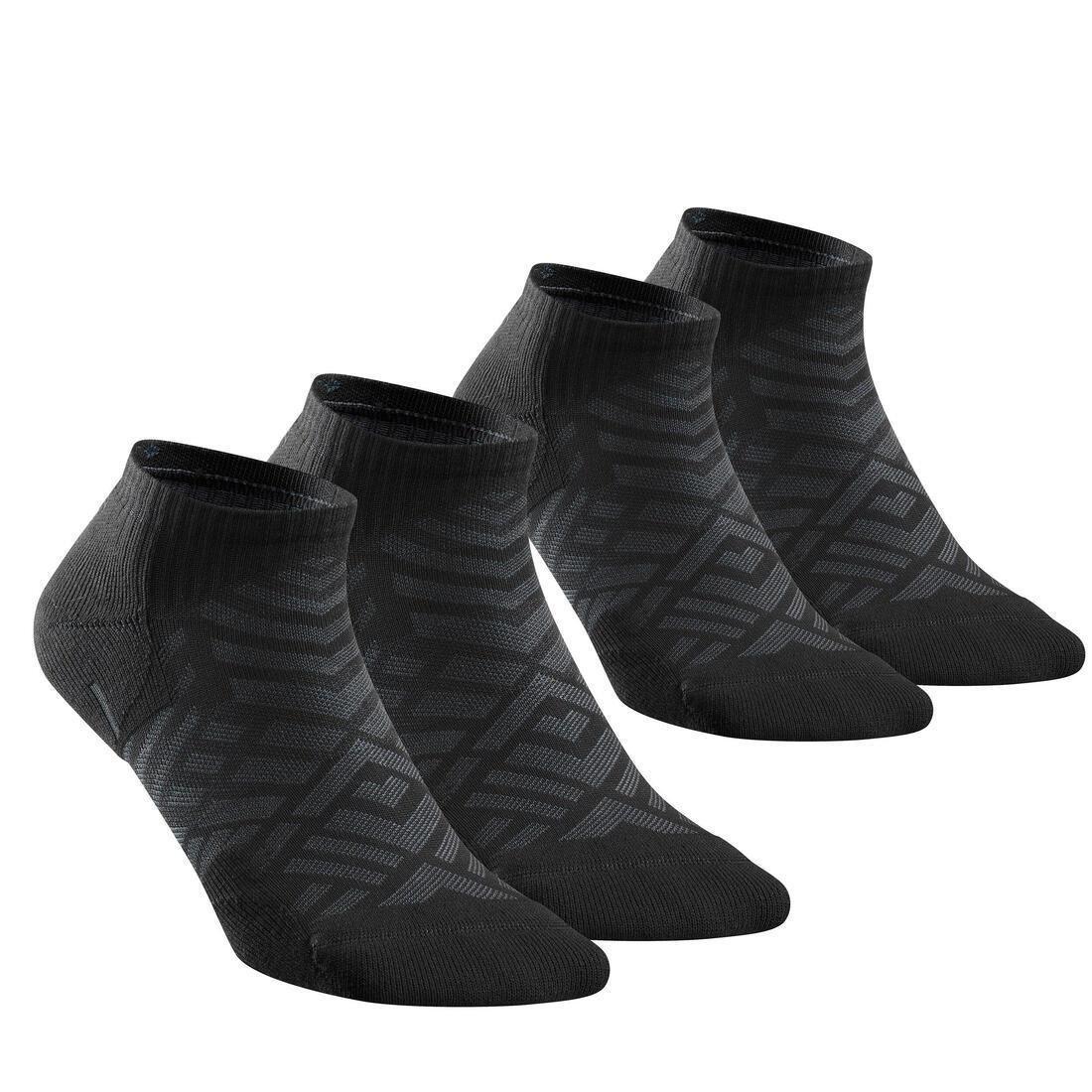 Sock Hike 100 Low Pack Of 2, Black, , large image number 0
