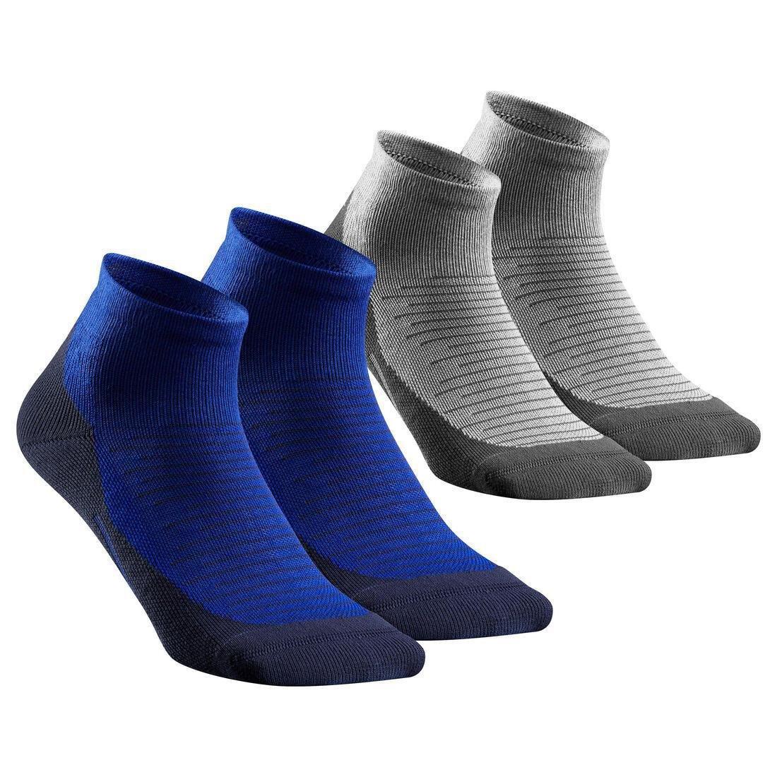 Sock Hike 100 Mid - Pack Of 2 Pairs , Black, , large image number 5