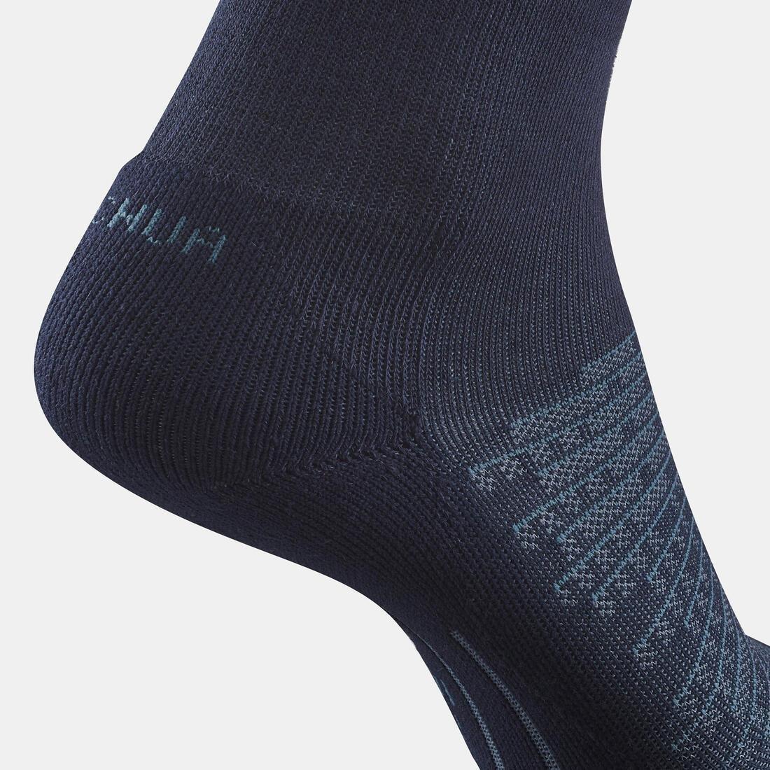 Sock Hike 100 High - Pack Of 2 Pairs, Blue, , large image number 10
