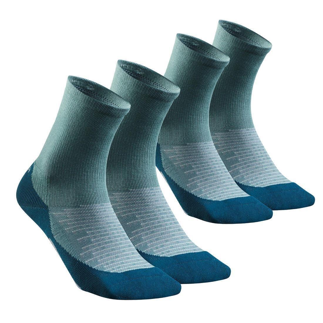 Sock Hike 100 High - Pack Of 2 Pairs, Green, No Color, large image number 0