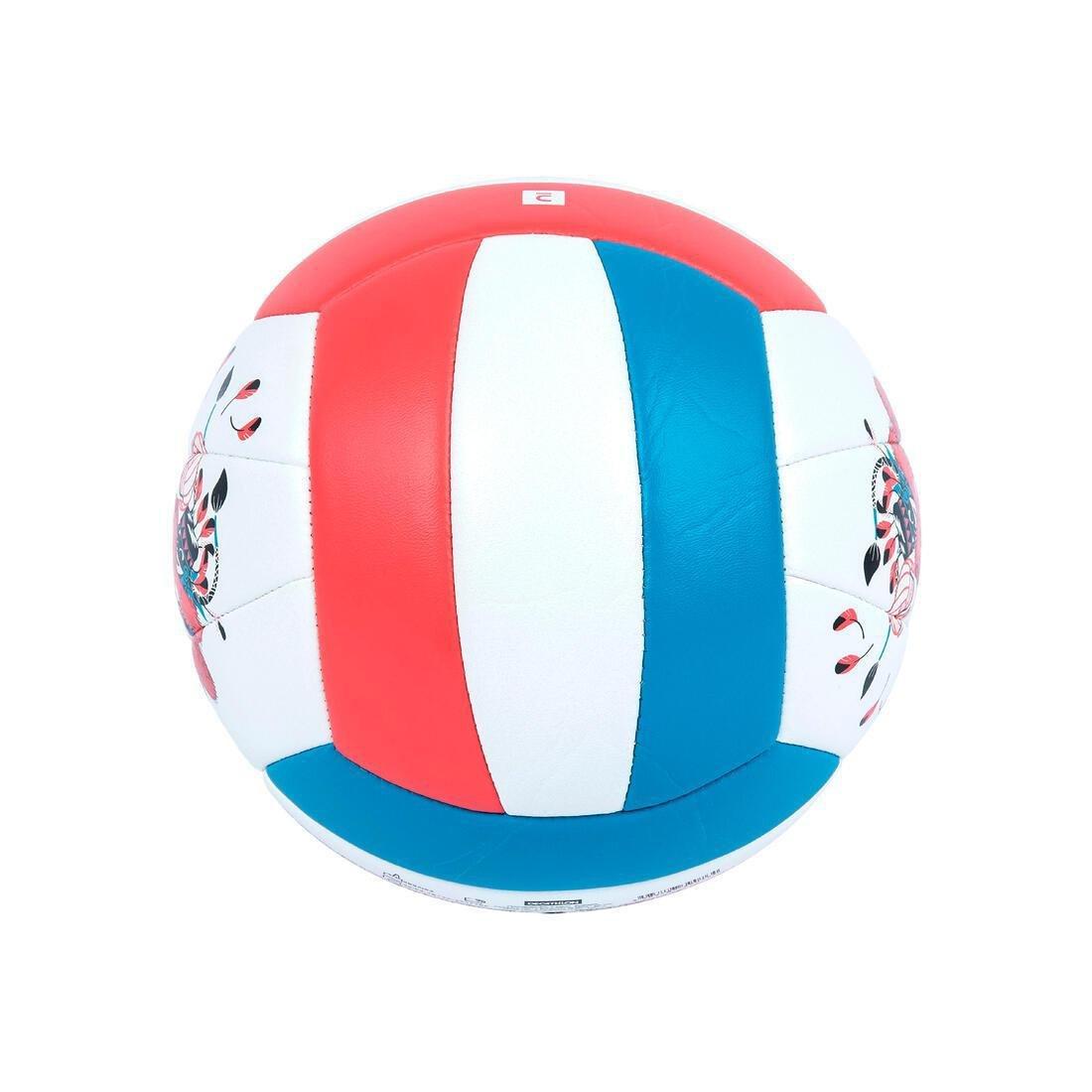 Kids Stitched Beach Volleyball 100 Classic ,Pink, No Color, large image number 5