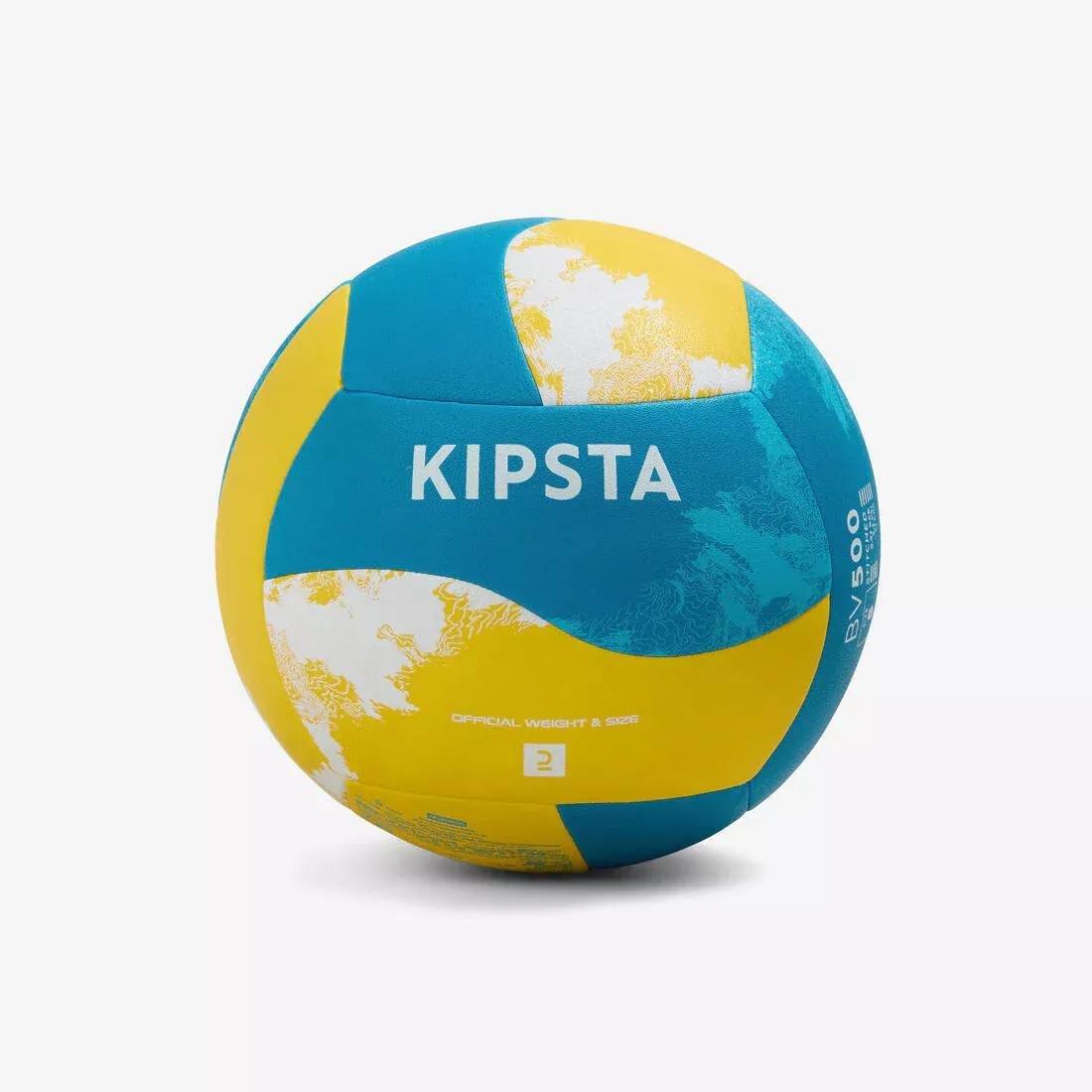 Beach Volleyball Replica Hybrid - 500, Yellow, No Color, large image number 1