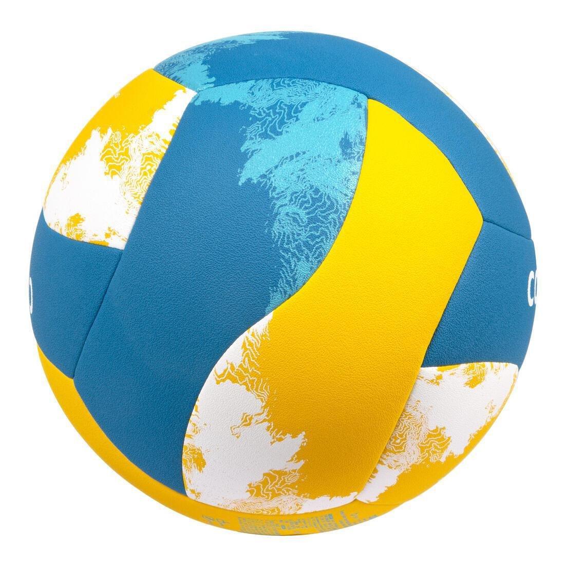 Beach Volleyball Replica Hybrid - 500, Yellow, No Color, large image number 4