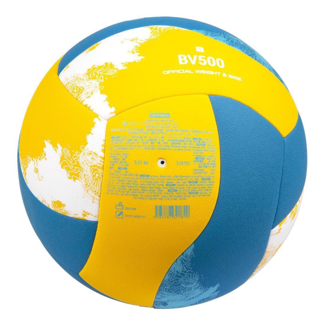 Beach Volleyball Replica Hybrid - 500, Yellow, No Color, large image number 5